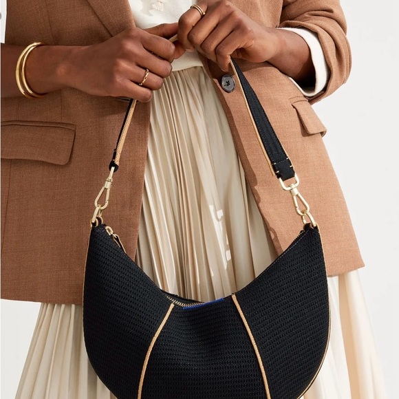 Rothy’s Black Crescent Shoulder Bag - Picture 3 of 10